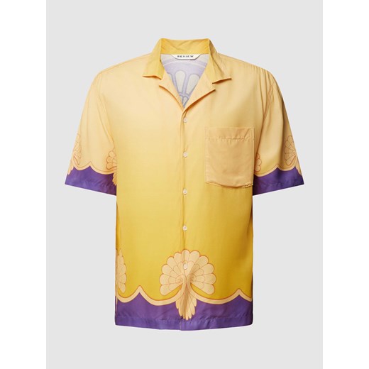 Koszula casualowa z czystej wiskozy z kwiatowym wzorem ze sklepu Peek&Cloppenburg  w kategorii Koszule męskie - zdjęcie 168113571