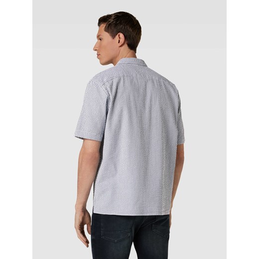 Koszula casualowa o kroju regular fit z wzorem w paski L promocyjna cena Peek&Cloppenburg 
