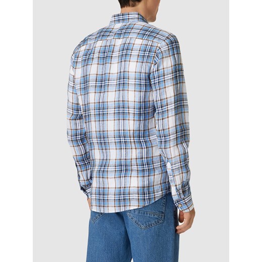 Koszula casualowa o kroju slim fit ze wzorem w kratę Olymp Level Five XL promocja Peek&Cloppenburg 