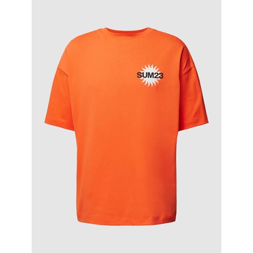T-shirt typu oversized z nadrukiem z motywem ze sklepu Peek&Cloppenburg  w kategorii T-shirty męskie - zdjęcie 168116544