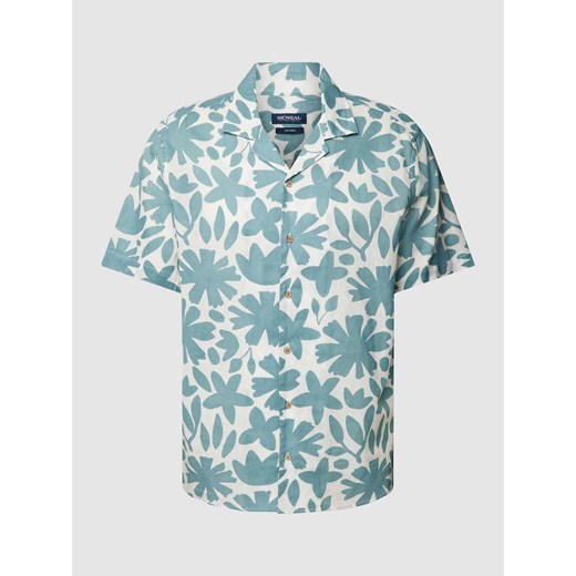 Koszula casualowa z wzorem na całej powierzchni ze sklepu Peek&Cloppenburg  w kategorii Koszule męskie - zdjęcie 168117121