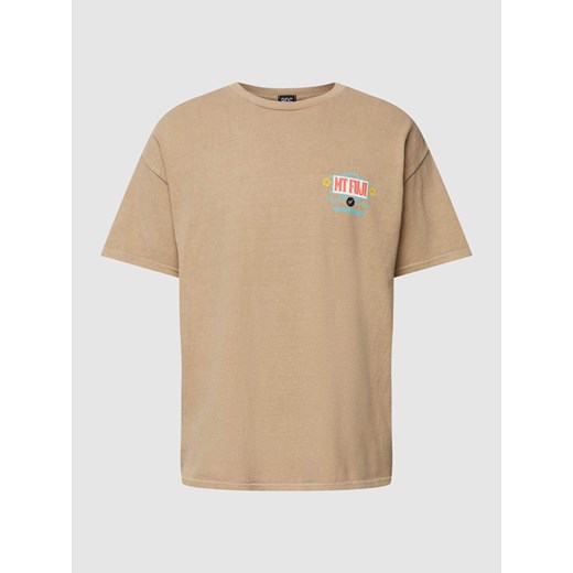 T-shirt męski Bdg Urban Outfitters beżowy 
