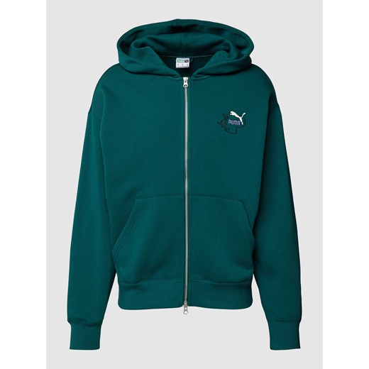 Bluza rozpinana z wyhaftowanym logo — PUMA X P&C* M okazyjna cena Peek&Cloppenburg 