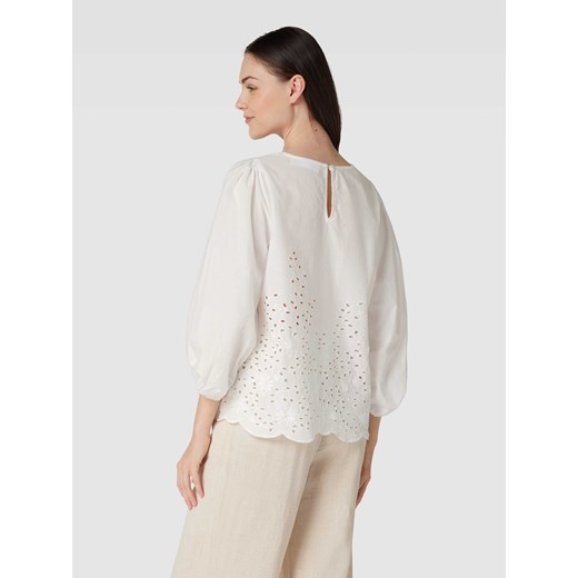 Bluzka z ażurowym wzorem model ‘FRAMONE’ Selected Femme 38 wyprzedaż Peek&Cloppenburg 