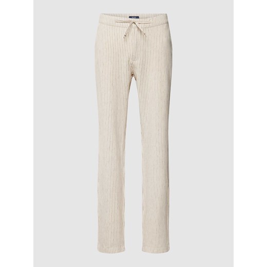 Spodnie materiałowe z efektem melanżu ze sklepu Peek&Cloppenburg  w kategorii Spodnie męskie - zdjęcie 168117852