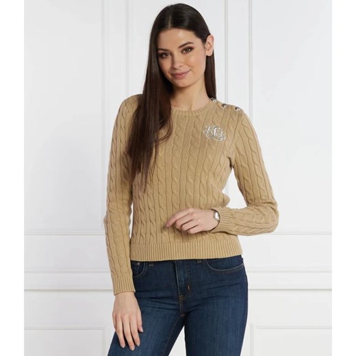 LAUREN RALPH LAUREN Sweter MONTIVA | Slim Fit ze sklepu Gomez Fashion Store w kategorii Swetry damskie - zdjęcie 168118033