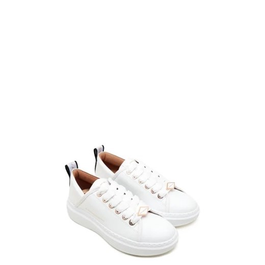 Buty sportowe damskie białe Alexander Smith sneakersy na platformie 