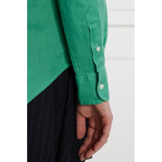 Koszula damska Polo Ralph Lauren zielona 