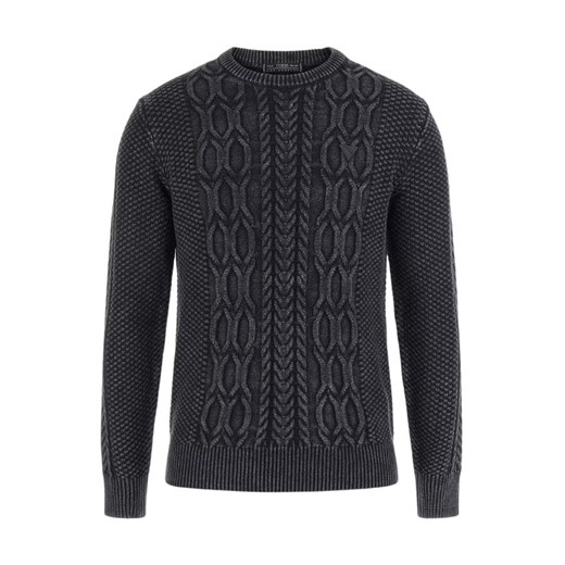 sweter męski guess m3br21 z2bb0 czarny ze sklepu Royal Shop w kategorii Swetry męskie - zdjęcie 168123793