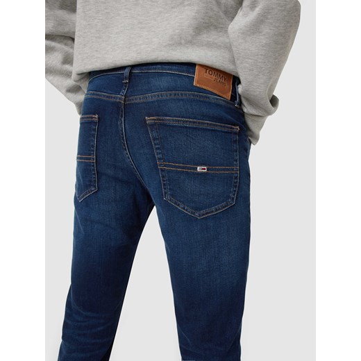 Jeansy o kroju slim fit z dodatkiem streczu model ‘Scanton’ Tommy Jeans 34/36 Peek&Cloppenburg  wyprzedaż