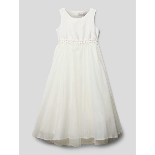 Sukienka o długości do kolan z półprzezroczystym obszyciem ze sklepu Peek&Cloppenburg  w kategorii Sukienki dziewczęce - zdjęcie 168127212