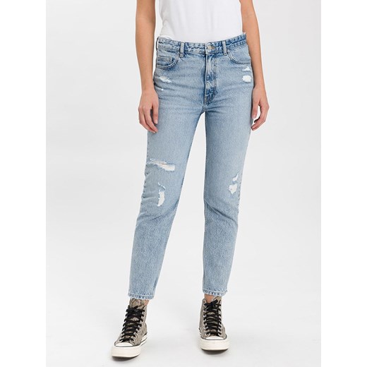 Cross Jeans Dżinsy - Regular fit - w kolorze błękitnym ze sklepu Limango Polska w kategorii Jeansy damskie - zdjęcie 168128493