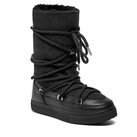 Śniegowce Inuikii Classic High 75107-096 Black Inuikii 42 wyprzedaż eobuwie.pl
