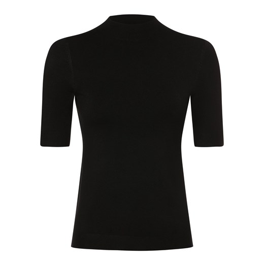 comma Damska koszulka z dzianiny Kobiety czarny jednolity ze sklepu vangraaf w kategorii Swetry damskie - zdjęcie 168136964