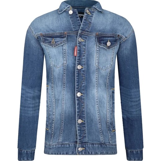 Dsquared2 Kurtka jeansowa | Regular Fit | denim ze sklepu Gomez Fashion Store w kategorii Kurtki dziewczęce - zdjęcie 168137422