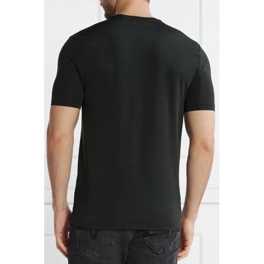 T-shirt męski BOSS HUGO w stylu młodzieżowym z elastanu
