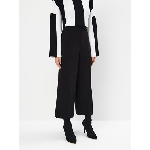 Mohito - Spodnie z szeroką nogawką - Czarny Mohito 34 Mohito