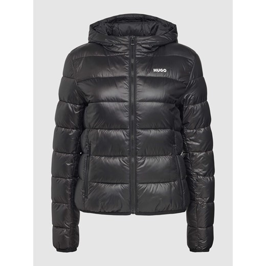 Kurtka pikowana z kapturem model ‘FAMARA’ ze sklepu Peek&Cloppenburg  w kategorii Kurtki damskie - zdjęcie 168146732