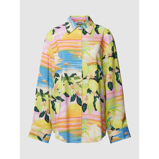 Bluzka koszulowa z nadrukiem na całej powierzchni model ‘Mica’ ze sklepu Peek&Cloppenburg  w kategorii Koszule damskie - zdjęcie 168147241