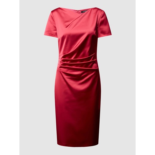 Sukienka koktajlowa z satyny Swing 32 Peek&Cloppenburg