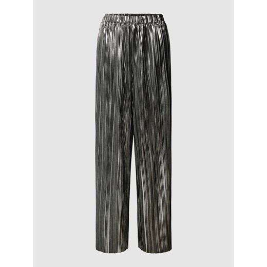 Spodnie materiałowe z plisami ze sklepu Peek&Cloppenburg  w kategorii Spodnie damskie - zdjęcie 168148703