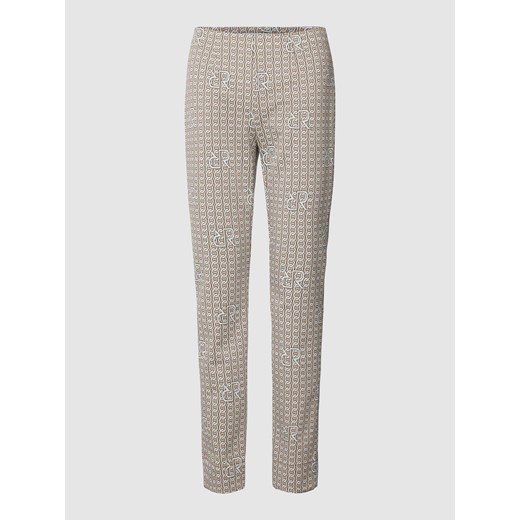 Spodnie materiałowe ze wzorem na całej powierzchni model ‘PENNY’ ze sklepu Peek&Cloppenburg  w kategorii Spodnie damskie - zdjęcie 168148873