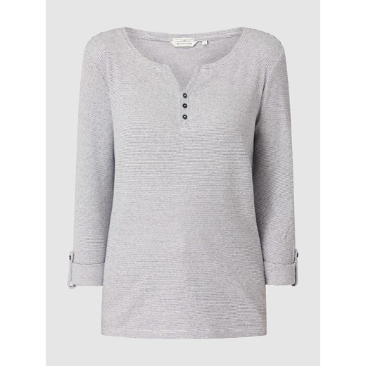 Koszulka serafino ze wzorem w paski ze sklepu Peek&Cloppenburg  w kategorii Bluzki damskie - zdjęcie 168149173