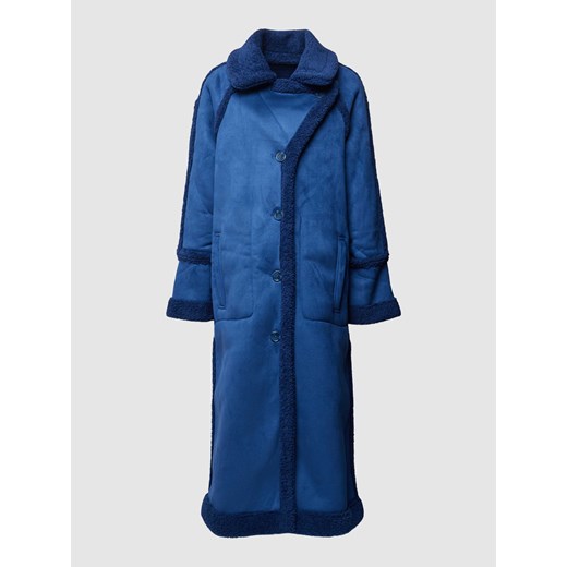Płaszcz z wykładanym kołnierzem model ‘KHALESI’ Object S Peek&Cloppenburg wyprzedaż