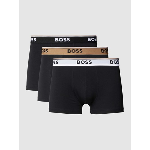 Obcisłe bokserki w jednolitym kolorze w zestawie 3 szt. ze sklepu Peek&Cloppenburg  w kategorii Majtki męskie - zdjęcie 168149651