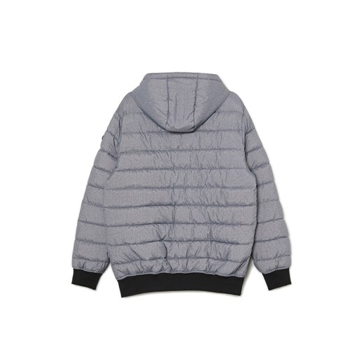 Cropp - Szara kurtka z kapturem - szary Cropp XS Cropp