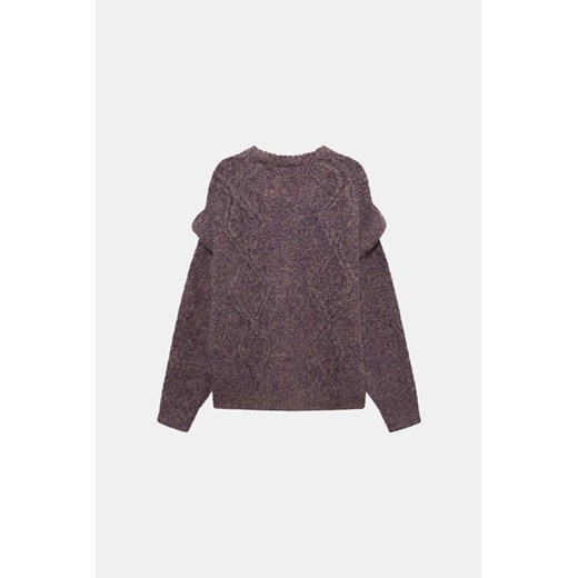SAINT TROPEZ Sweter - Fioletowy - Kobieta - 2XL(2XL) Saint Tropez XL (XL) wyprzedaż Halfprice