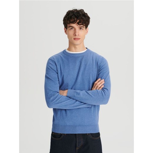 Sinsay - Sweter - niebieski ze sklepu Sinsay w kategorii Swetry męskie - zdjęcie 168157681