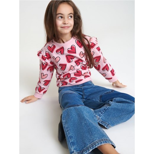 Sinsay - Jeansy - niebieski ze sklepu Sinsay w kategorii Spodnie dziewczęce - zdjęcie 168157741