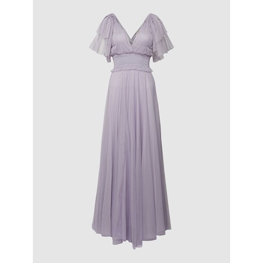 Sukienka wieczorowa z falbanami ze sklepu Peek&Cloppenburg  w kategorii Sukienki - zdjęcie 168159230