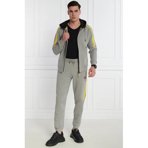 EA7 Spodnie dresowe | Regular Fit L okazja Gomez Fashion Store