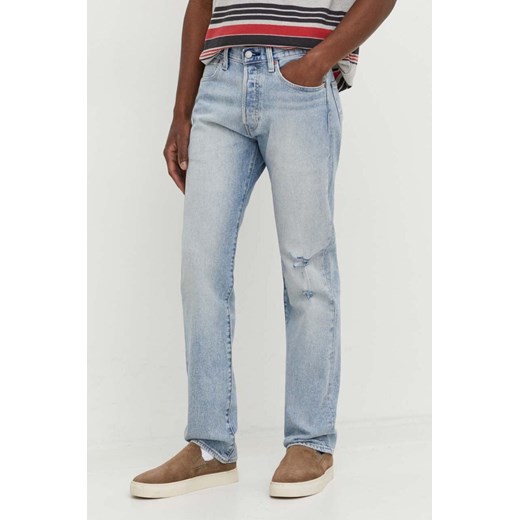 Levi&apos;s jeansy 501 męskie ze sklepu ANSWEAR.com w kategorii Jeansy męskie - zdjęcie 168164404