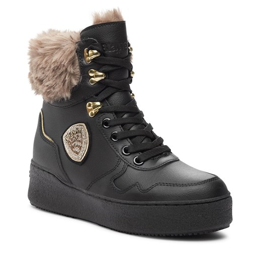 Botki Blauer F3MADELINE09/LEA Black BLK 40 wyprzedaż eobuwie.pl