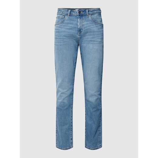 Jeansy o kroju slim fit z wpuszczanymi kieszeniami ze sklepu Peek&Cloppenburg  w kategorii Jeansy męskie - zdjęcie 168167282