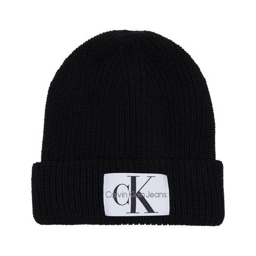 CALVIN KLEIN JEANS Czapka | z dodatkiem wełny OS okazja Gomez Fashion Store
