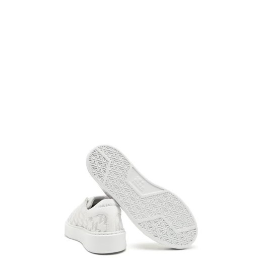 Buty sportowe męskie Karl Lagerfeld białe na wiosnę z tworzywa sztucznego 