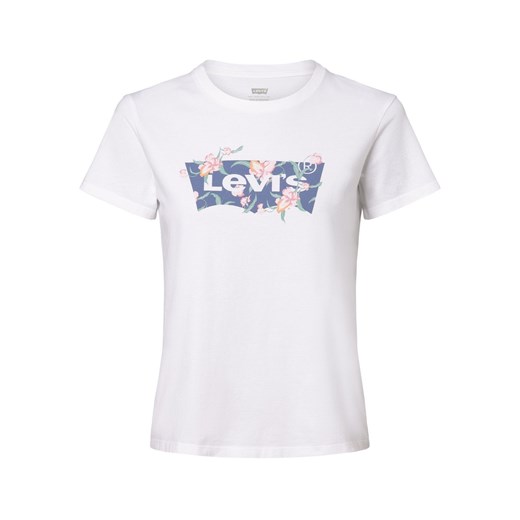 Levi's Koszulka damska Kobiety Bawełna biały nadruk ze sklepu vangraaf w kategorii Bluzki damskie - zdjęcie 168170373