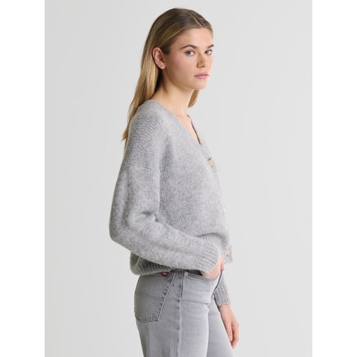 Sweter damski BIG STAR z dekoltem w literę v 