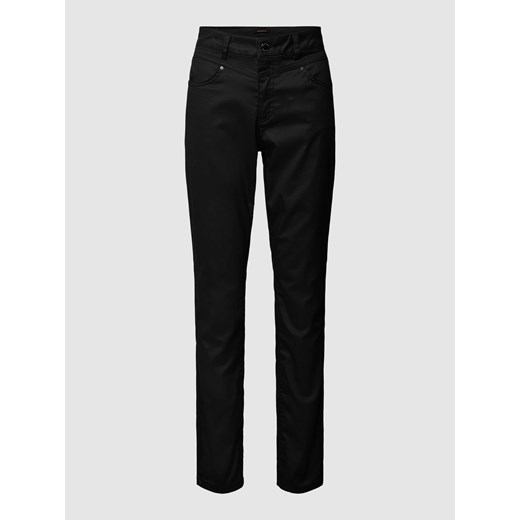 Spodnie z imitacji skóry ze sklepu Peek&Cloppenburg  w kategorii Spodnie damskie - zdjęcie 168176001