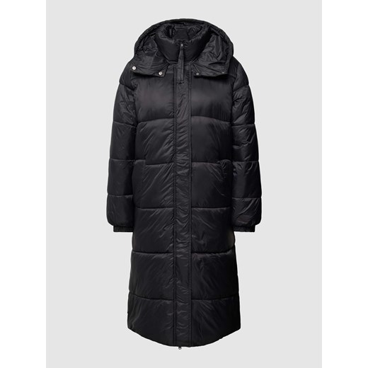 Płaszcz pikowany z kapturem model ‘Abela’ ze sklepu Peek&Cloppenburg  w kategorii Płaszcze damskie - zdjęcie 168176251