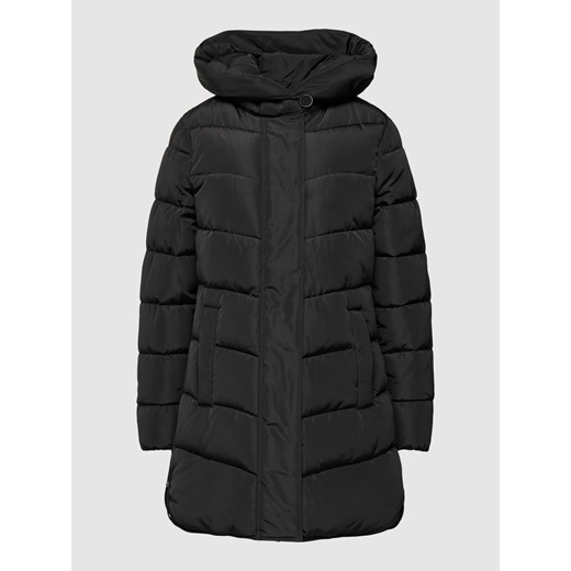 Płaszcz pikowany z kapturem ze sklepu Peek&Cloppenburg  w kategorii Płaszcze damskie - zdjęcie 168176313