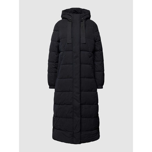 Płaszcz pikowany z kapturem model ‘Nina’ ze sklepu Peek&Cloppenburg  w kategorii Płaszcze damskie - zdjęcie 168176612
