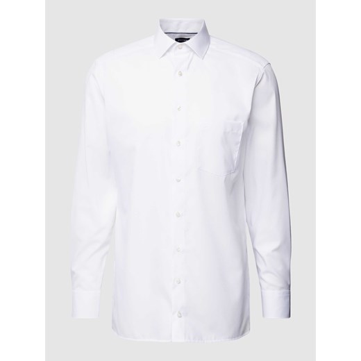 Koszula biznesowa o kroju modern fit z kołnierzykiem typu kent model ‘Global’ ze sklepu Peek&Cloppenburg  w kategorii Koszule męskie - zdjęcie 168177253