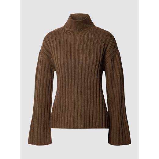 Sweter z dzianiny z rozszerzanymi rękawami model ‘Pory’ Opus S okazja Peek&Cloppenburg 