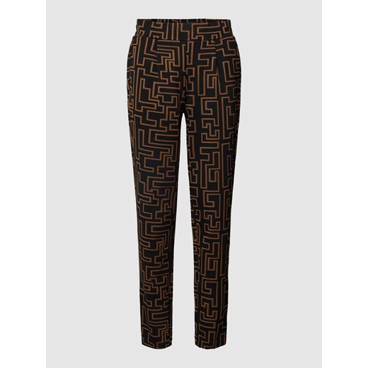 Spodnie materiałowe z elastycznym pasem model ‘RAVNA’ ze sklepu Peek&Cloppenburg  w kategorii Spodnie damskie - zdjęcie 168177722