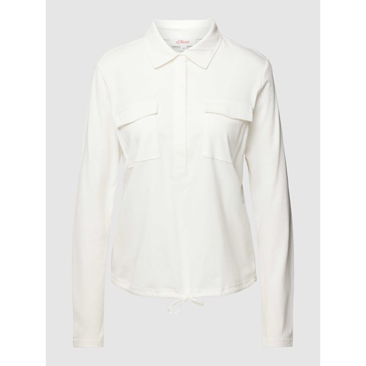 Bluzka z kieszeniami na piersi ze sklepu Peek&Cloppenburg  w kategorii Koszule damskie - zdjęcie 168178043